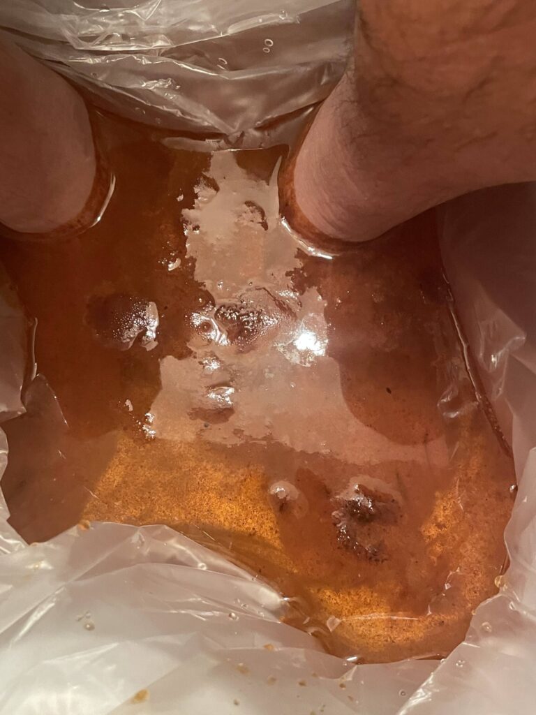 ゴッドクリーナー　色の変化